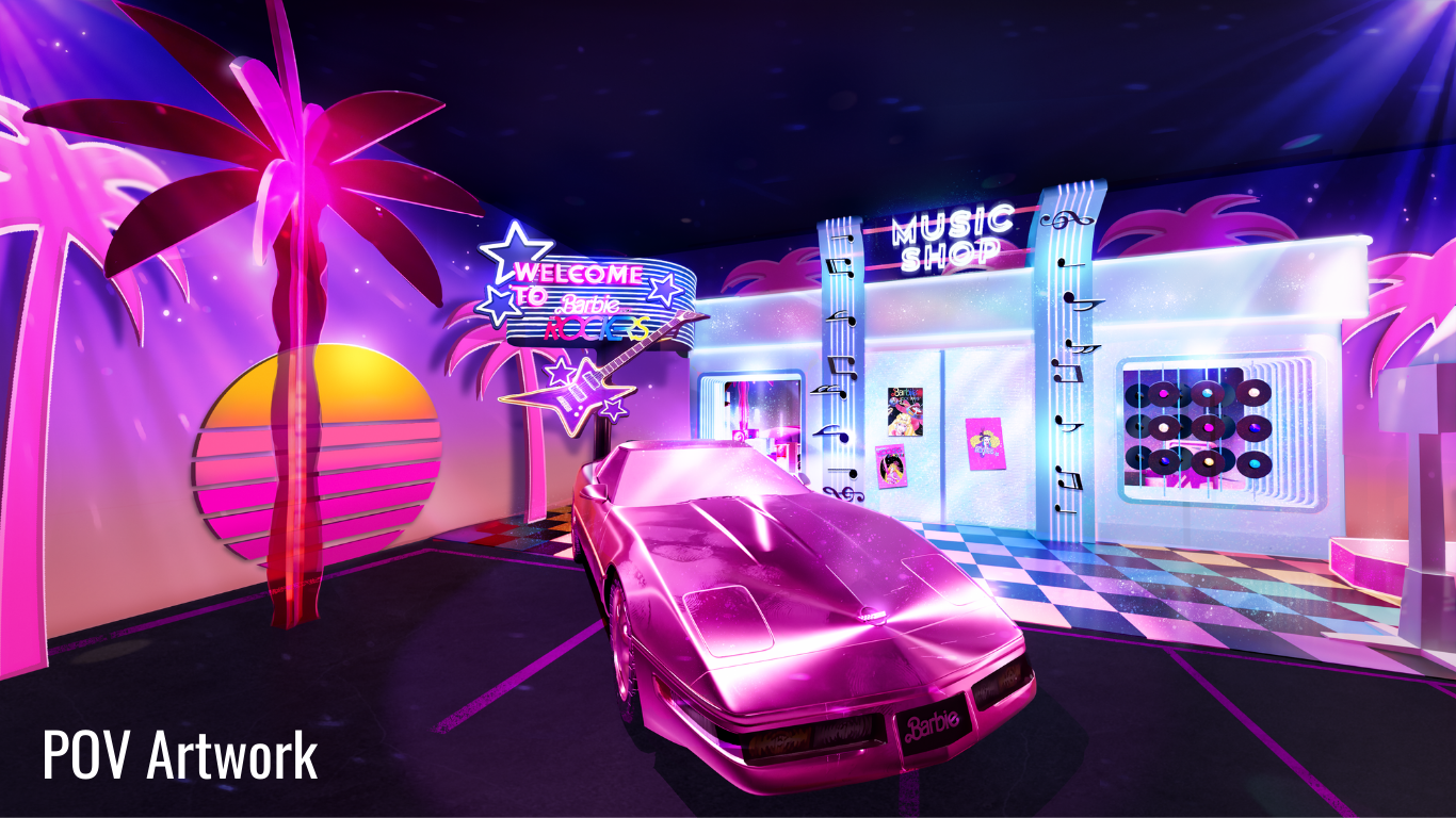Barbie Rockers artwork