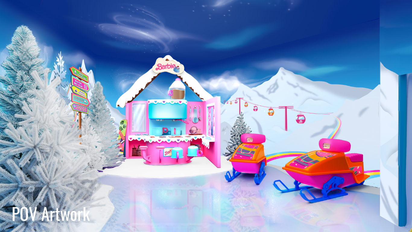 Barbie Ski Fun artwork