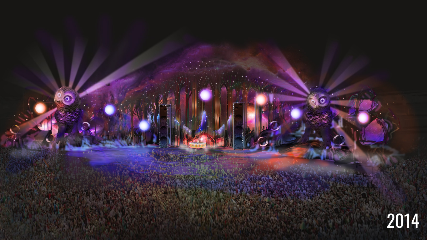 EDC Stage Design 2014 sketch