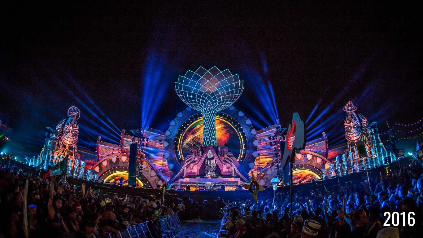 EDC Stage Design 2016 reality