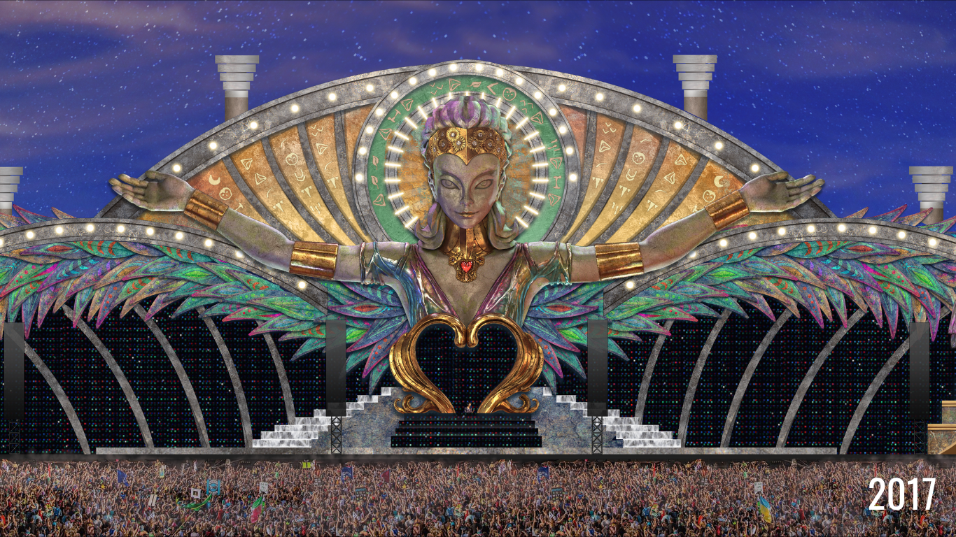 EDC Stage Design 2017 sketch