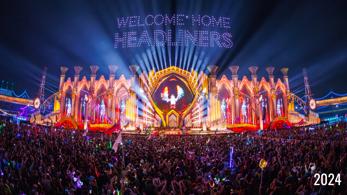 EDC Stage Design 2024 reality