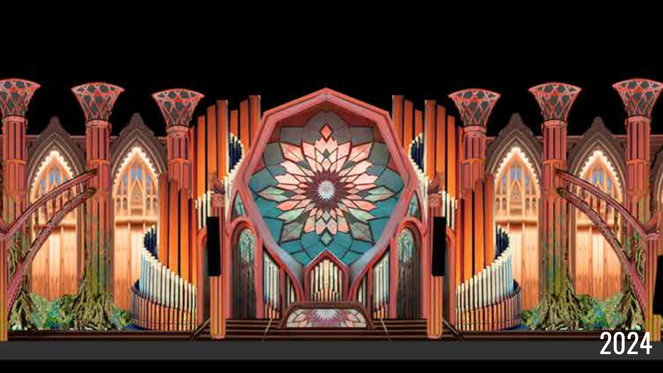 EDC Stage Design 2024 sketch