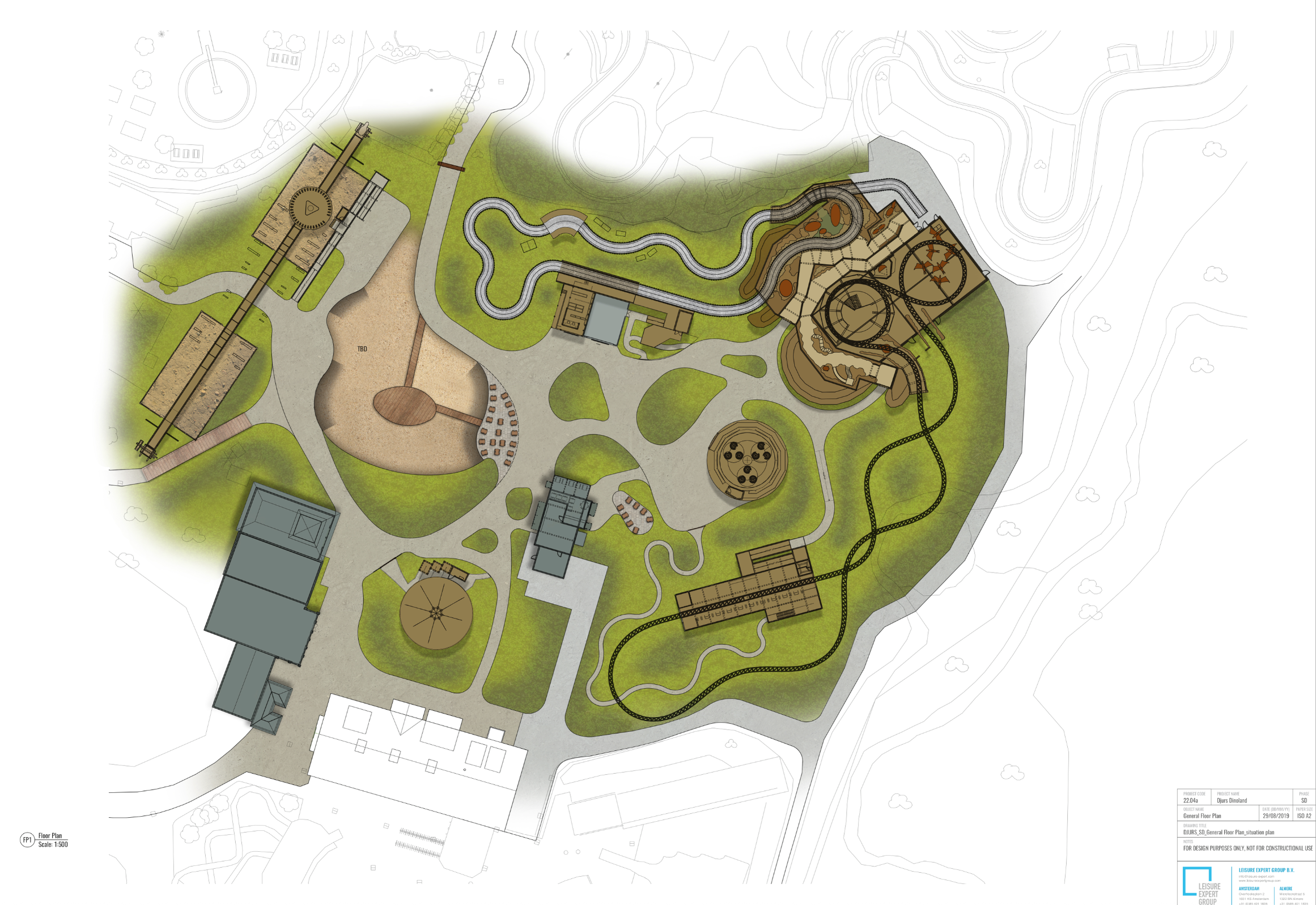 Dinosaurland floor plan