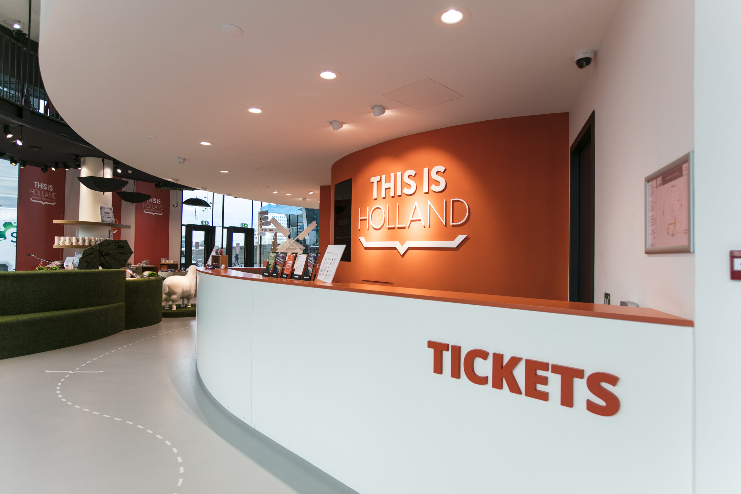 This is Holland - ticket desk
