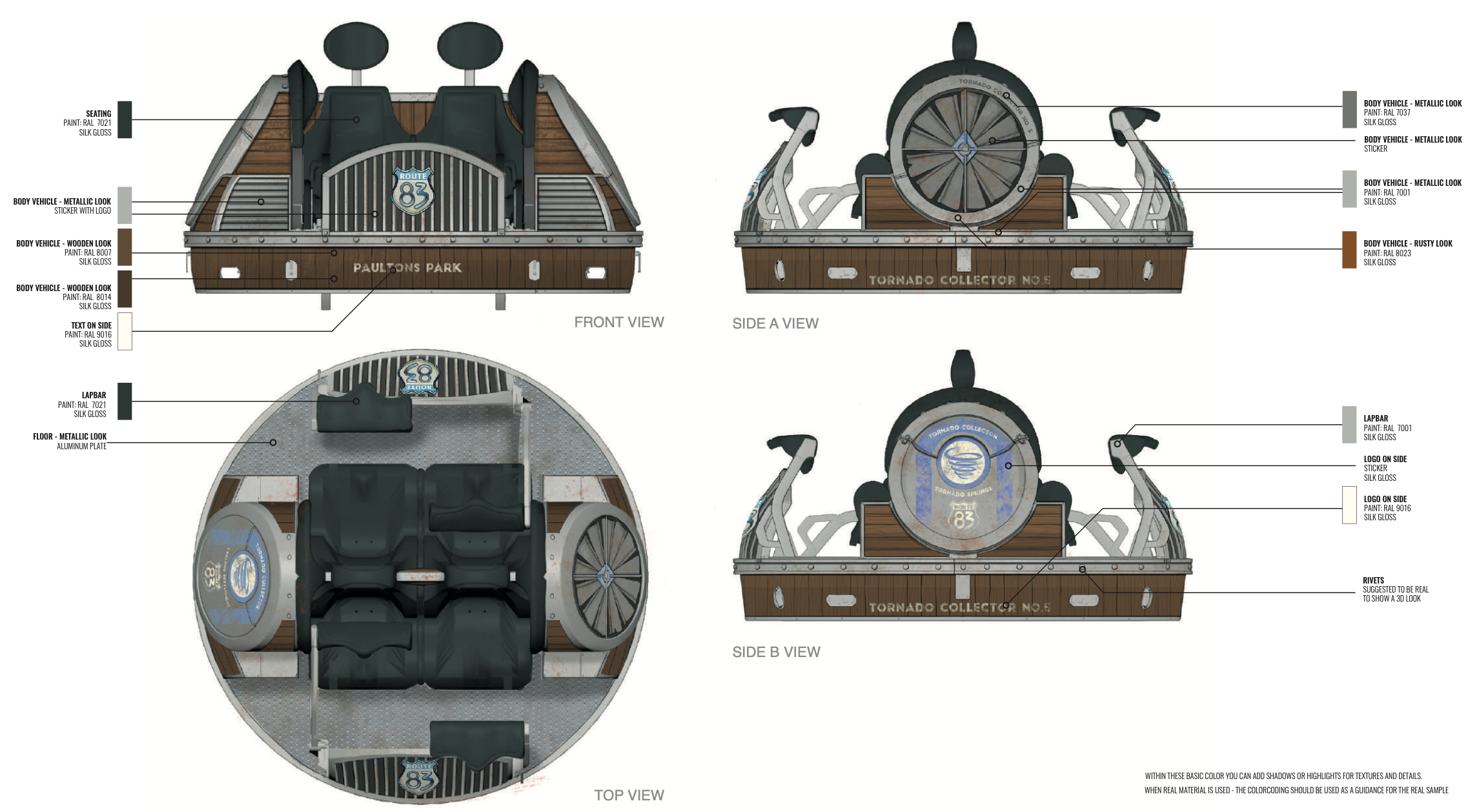 TS vehicle design