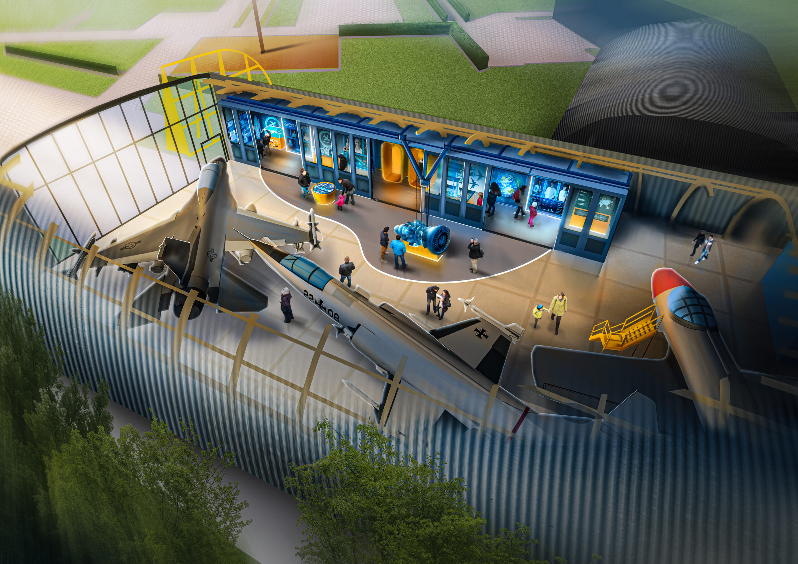 Aviodrome birdseye