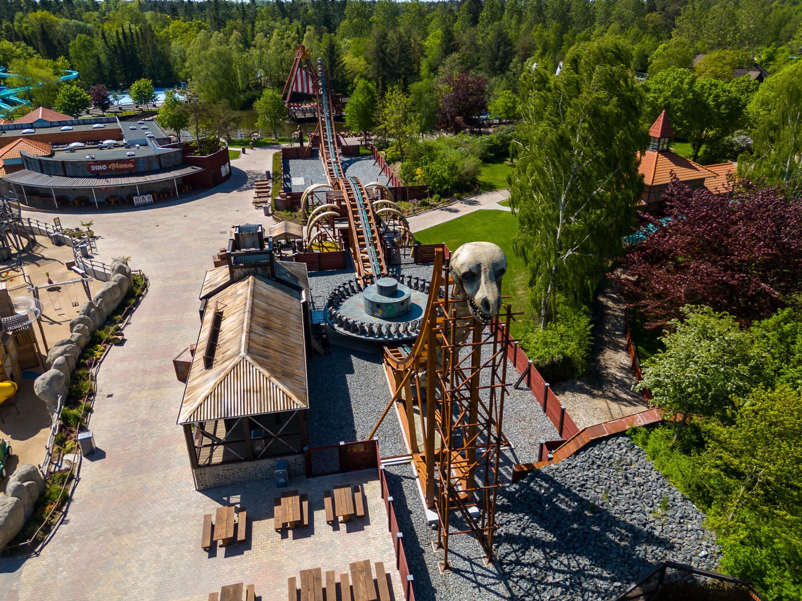 Djurs Sommerland Dinosaurland dino coaster