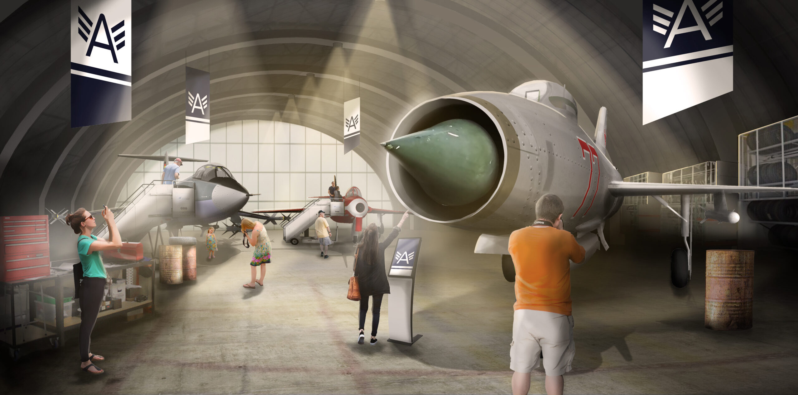 Aviodrome scene