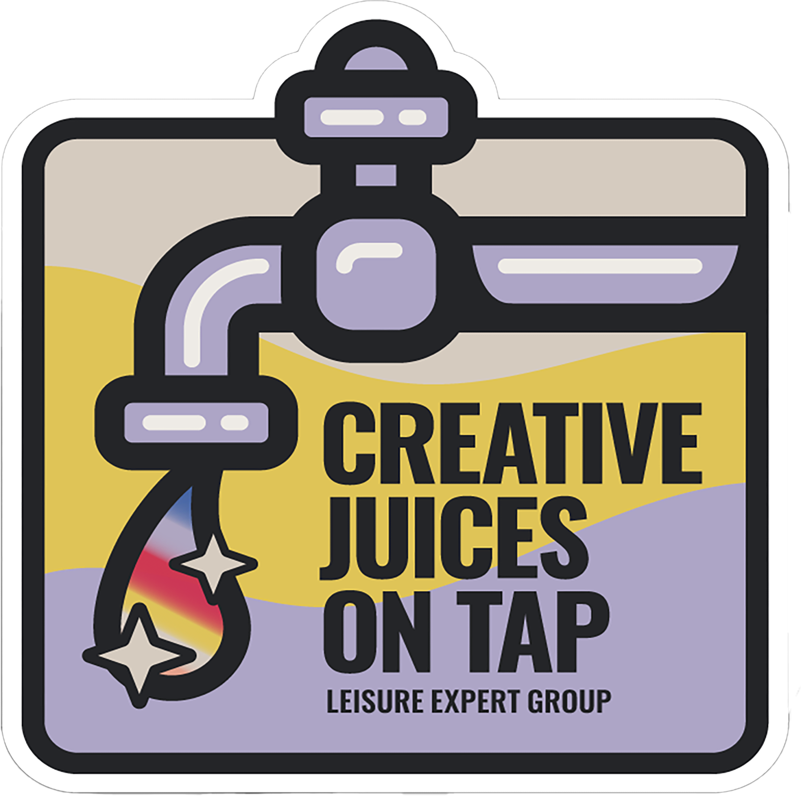 Leisure Expert Group – Sticker2024 – creativejuicesontap creative juices on tap - Leisure Expert Group
